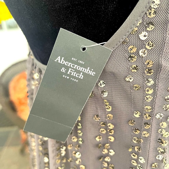 Abercrombie and Fitch M/P mini sequin dress NWT - Picture 6 of 7